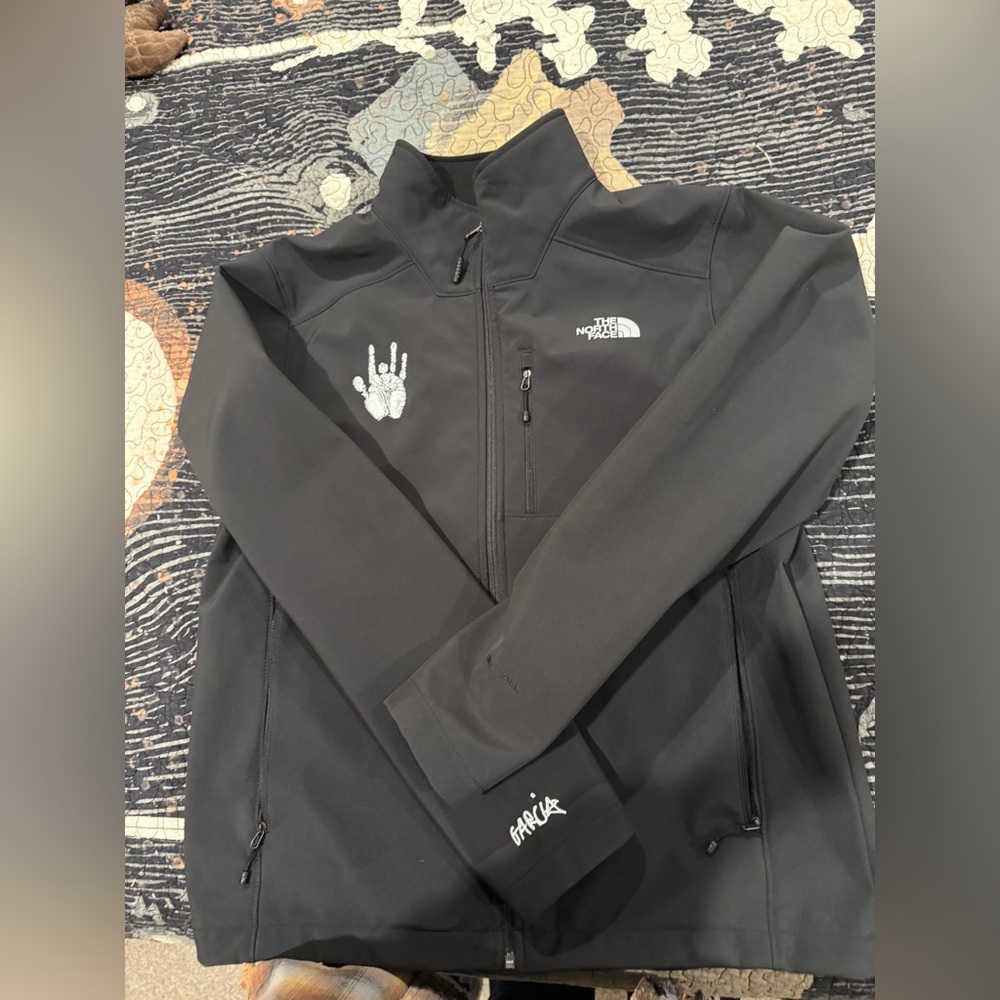 The North Face Apex Bionic 2 jacket Jerry Garcia's handprint embroidered M